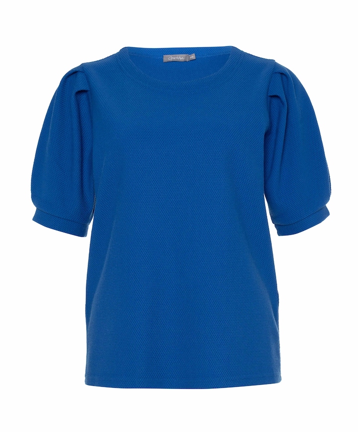 Dames blouse blauw