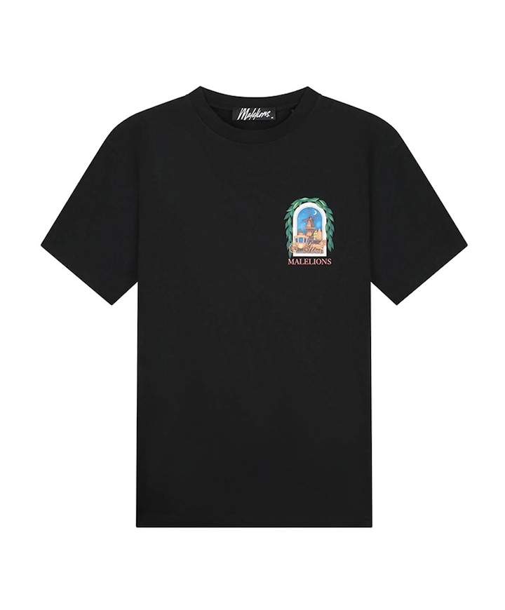 Heren T-shirt zwart