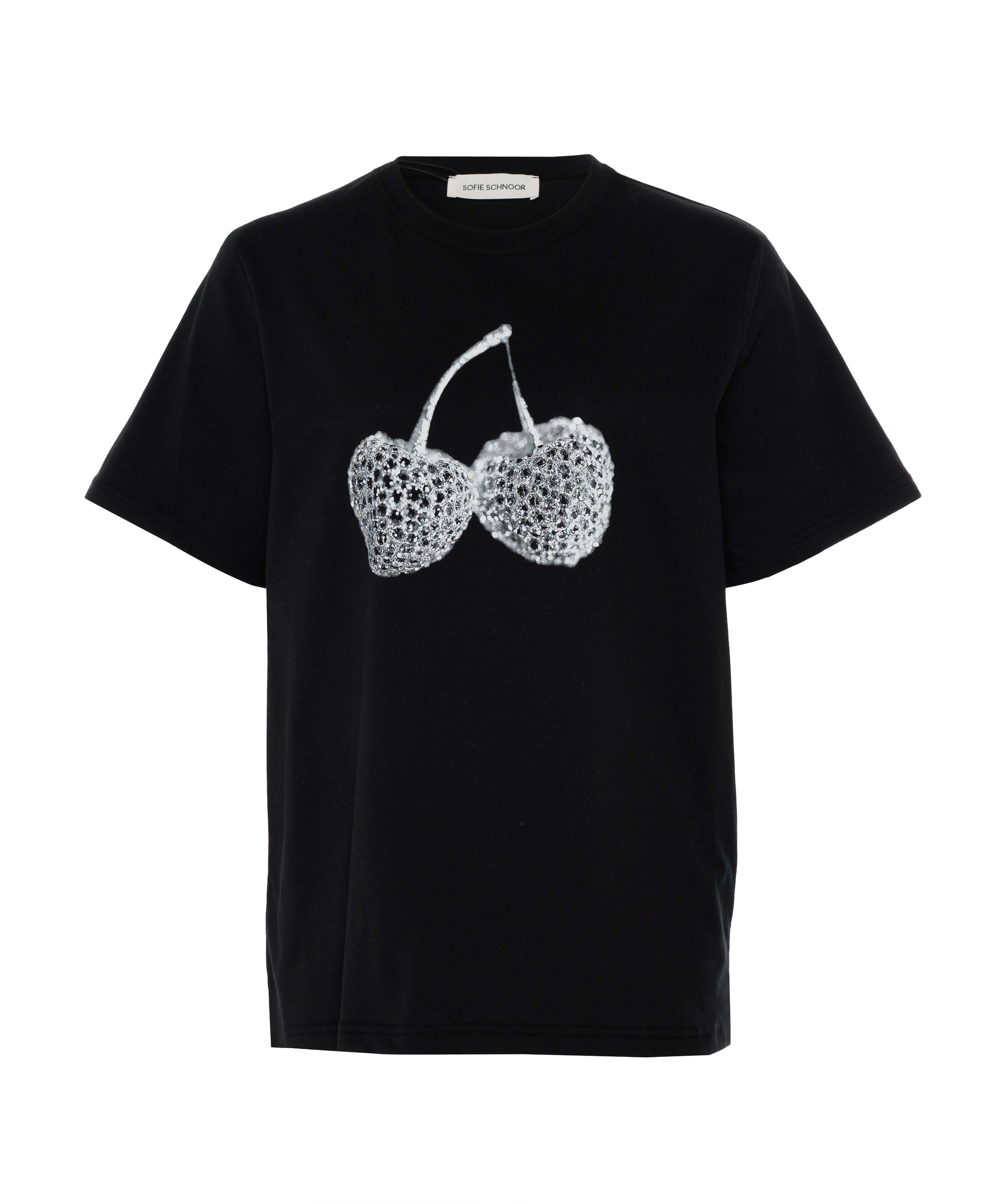 Dames t-shirt zwart