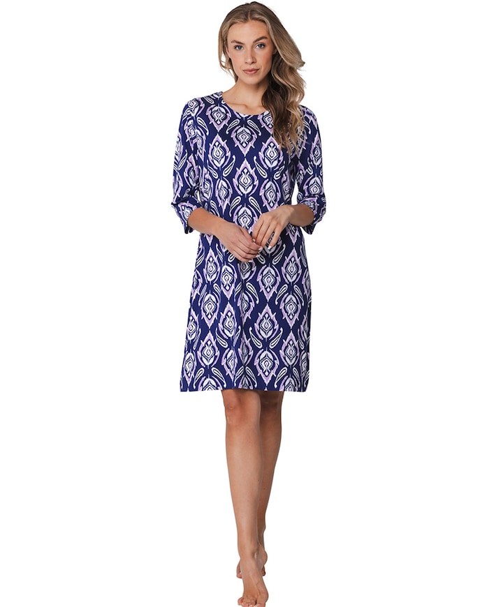 Dames nachthemd paars