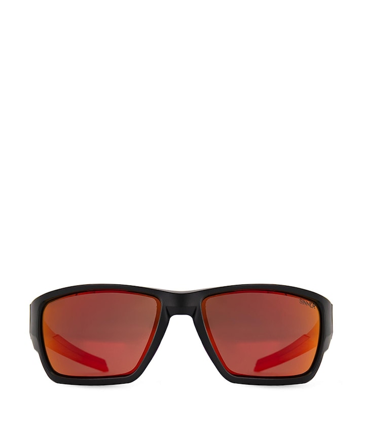 Ski zonnebril uniseks zwart