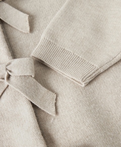 Meisjes vest beige