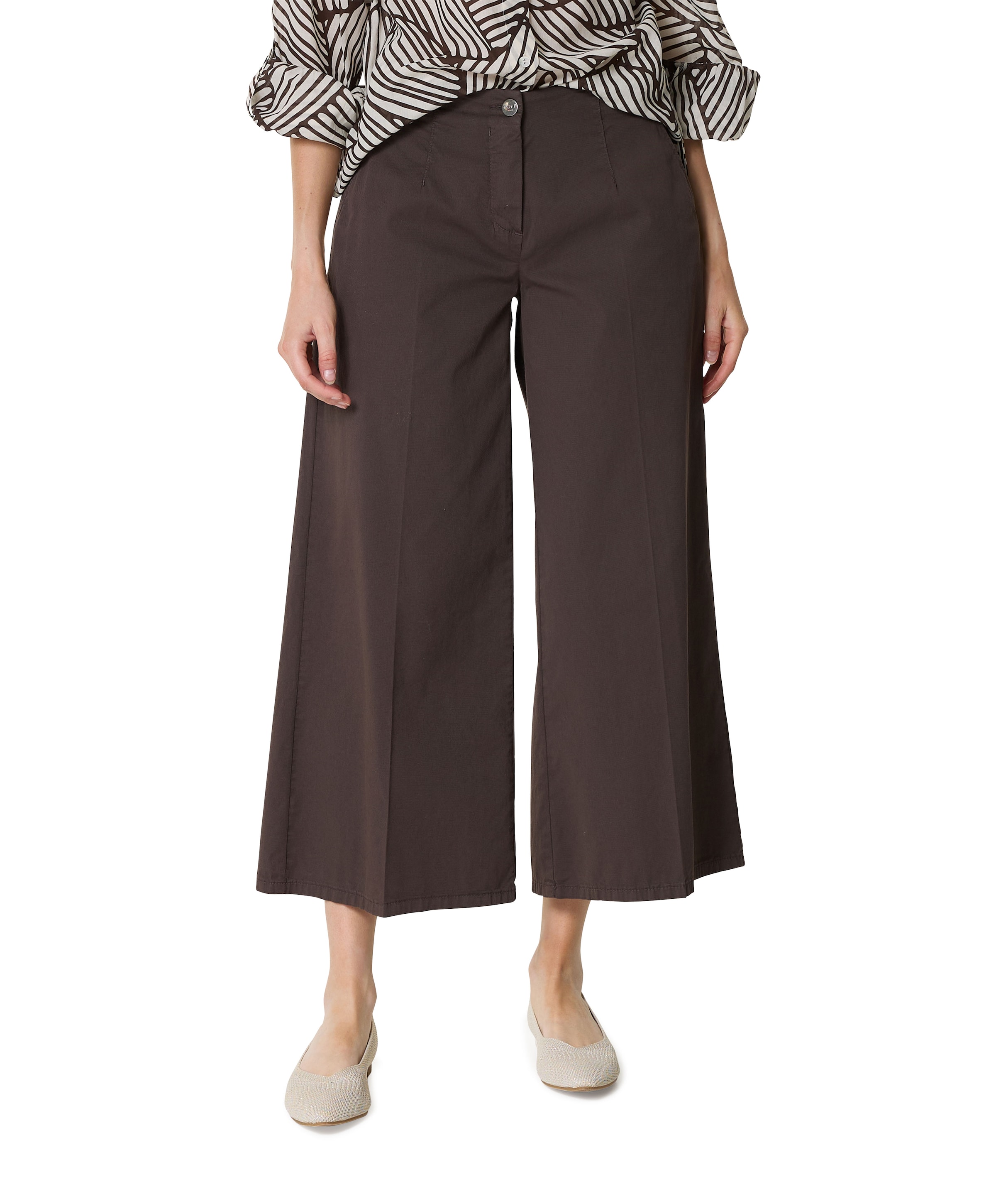 Jenny Culotte dames broek bruin