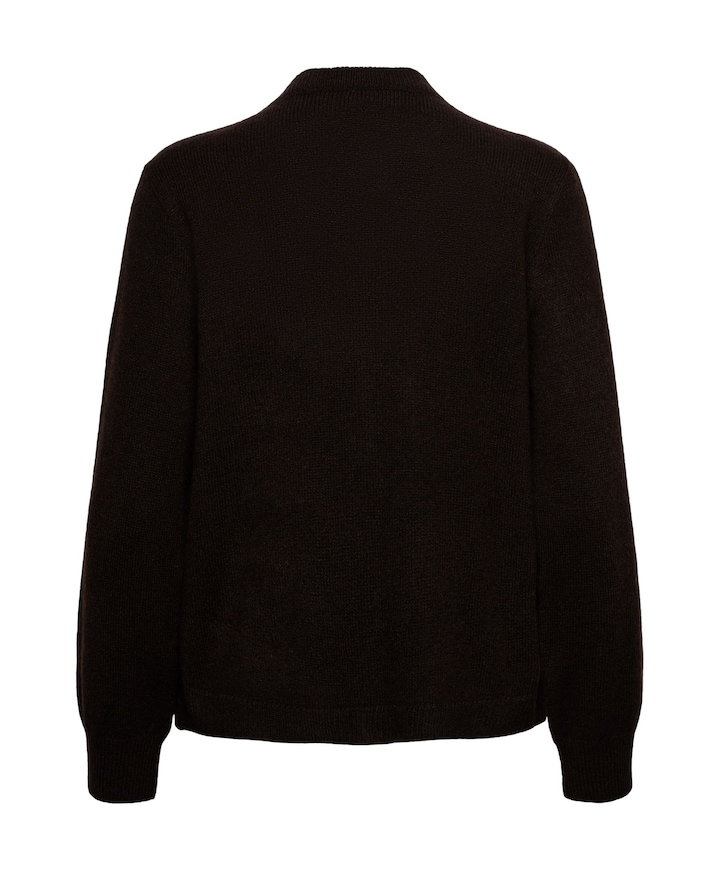 Dames vest bruin