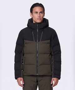 Heren ski-jas groen