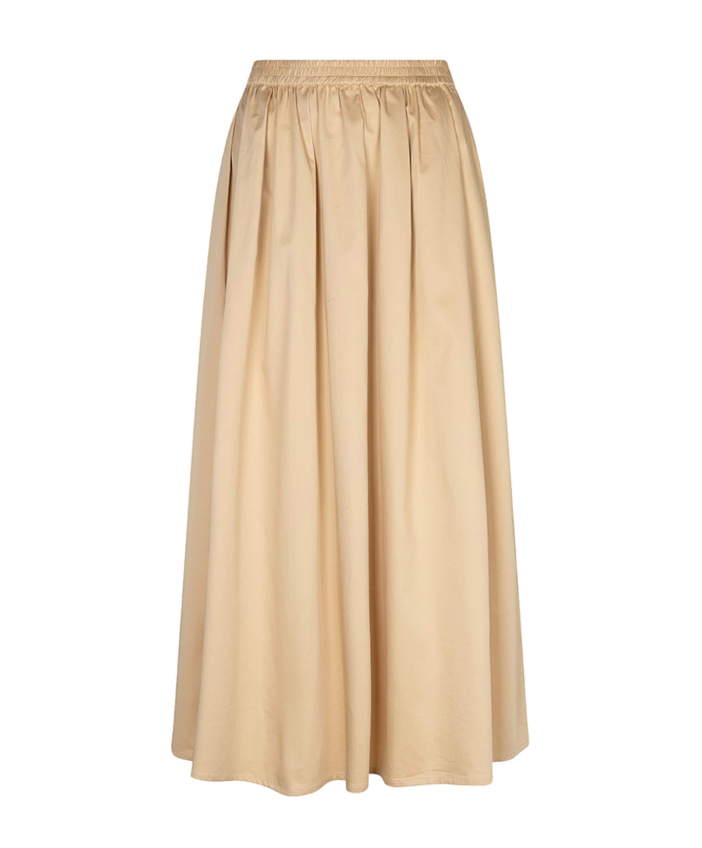 Dames rok beige