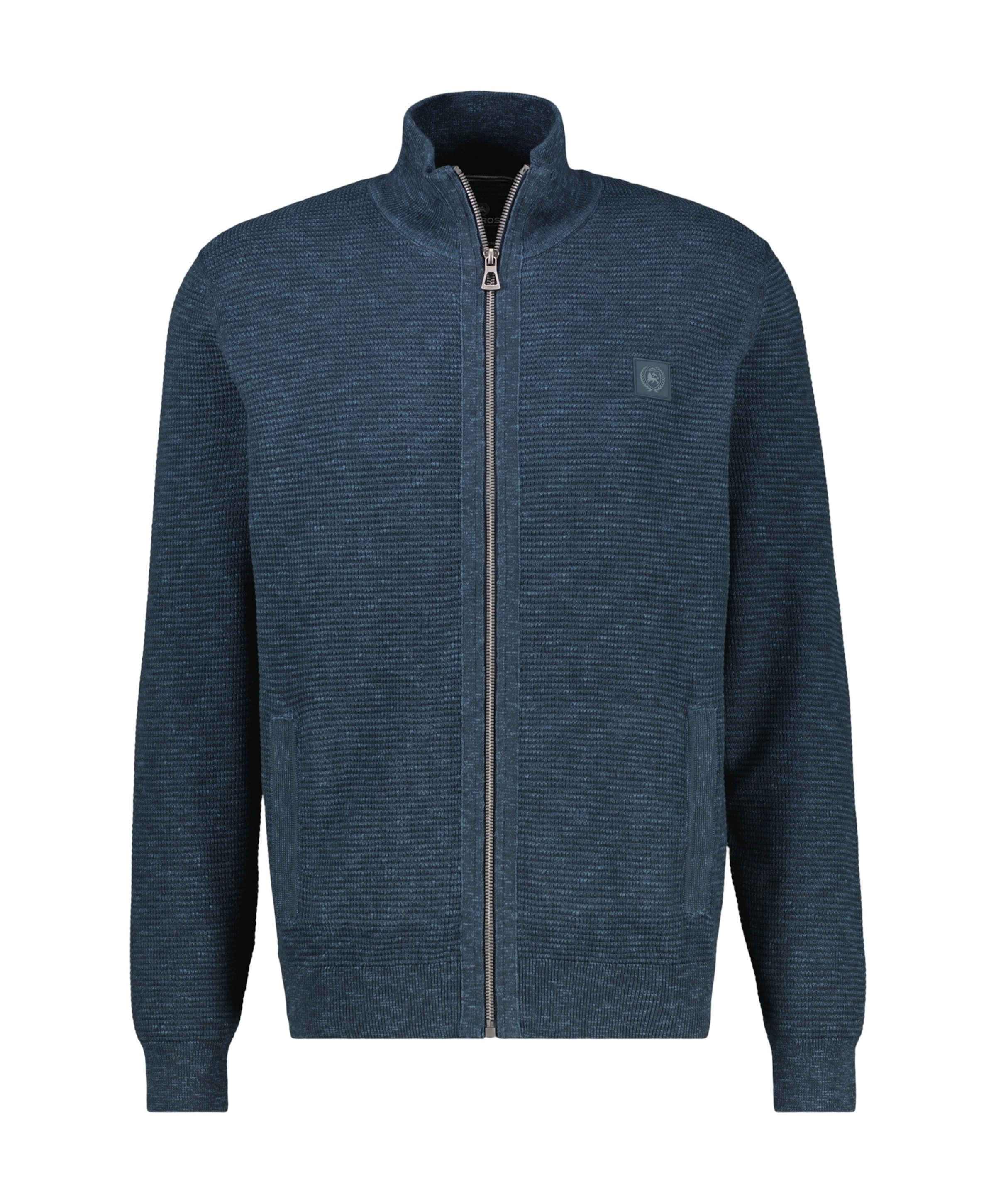 Heren vest blauw