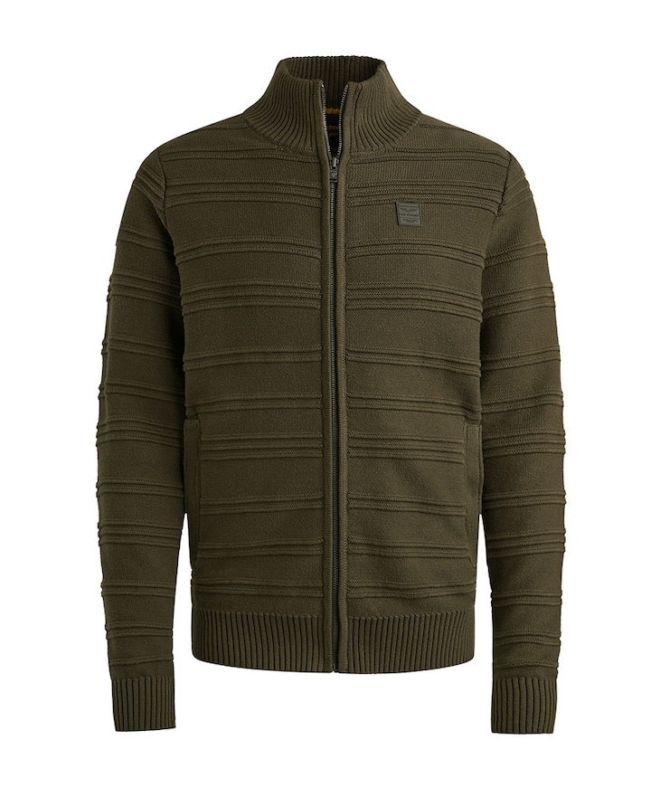 Heren vest groen