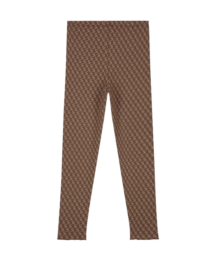 Jolene legging meisjes broek bruin