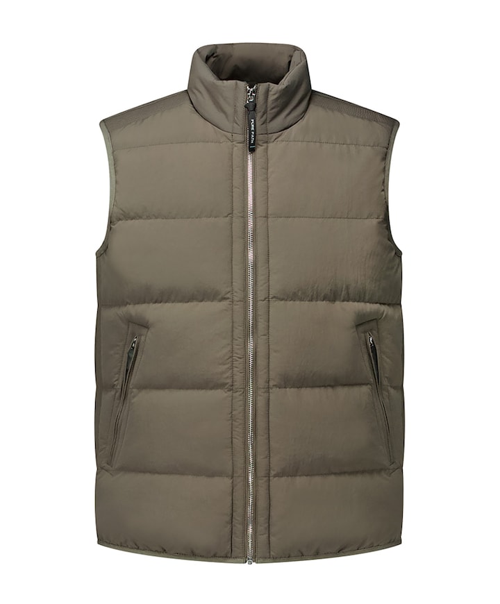 Heren bodywarmer bruin