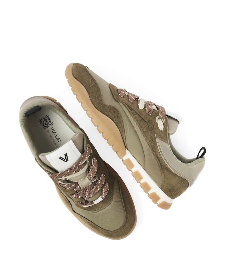 Frenkie Aaron heren sneakers groen