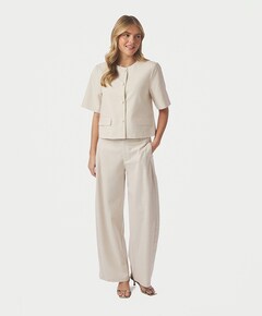 Essiall Linen dames broek ecru
