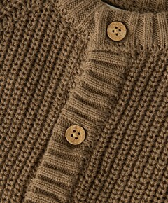 Uniseks vest bruin