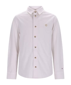 Jongens overhemd lange mouw wit