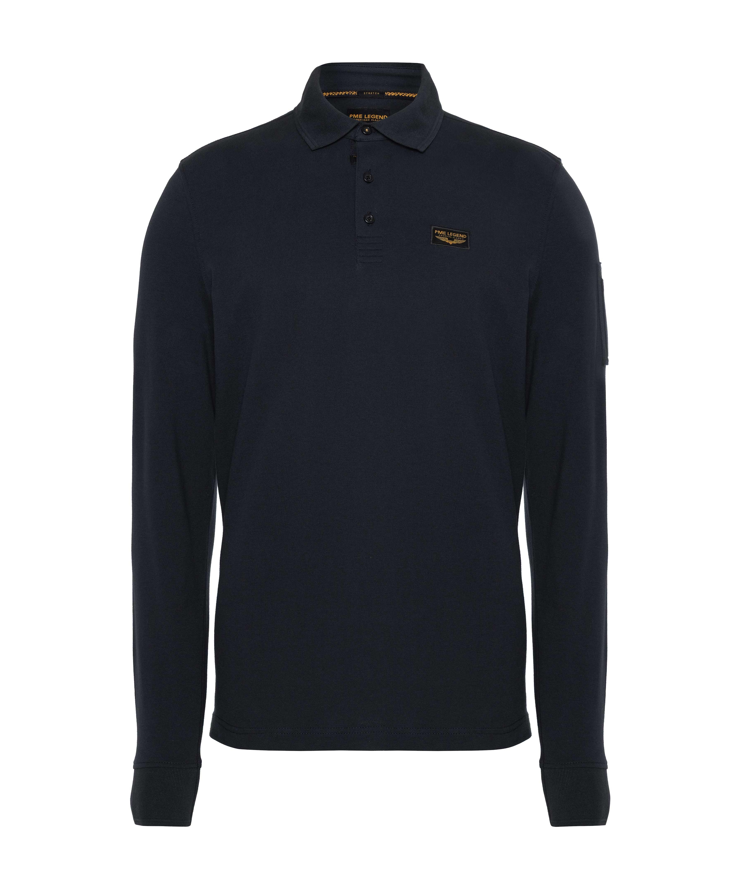 Heren polo blauw