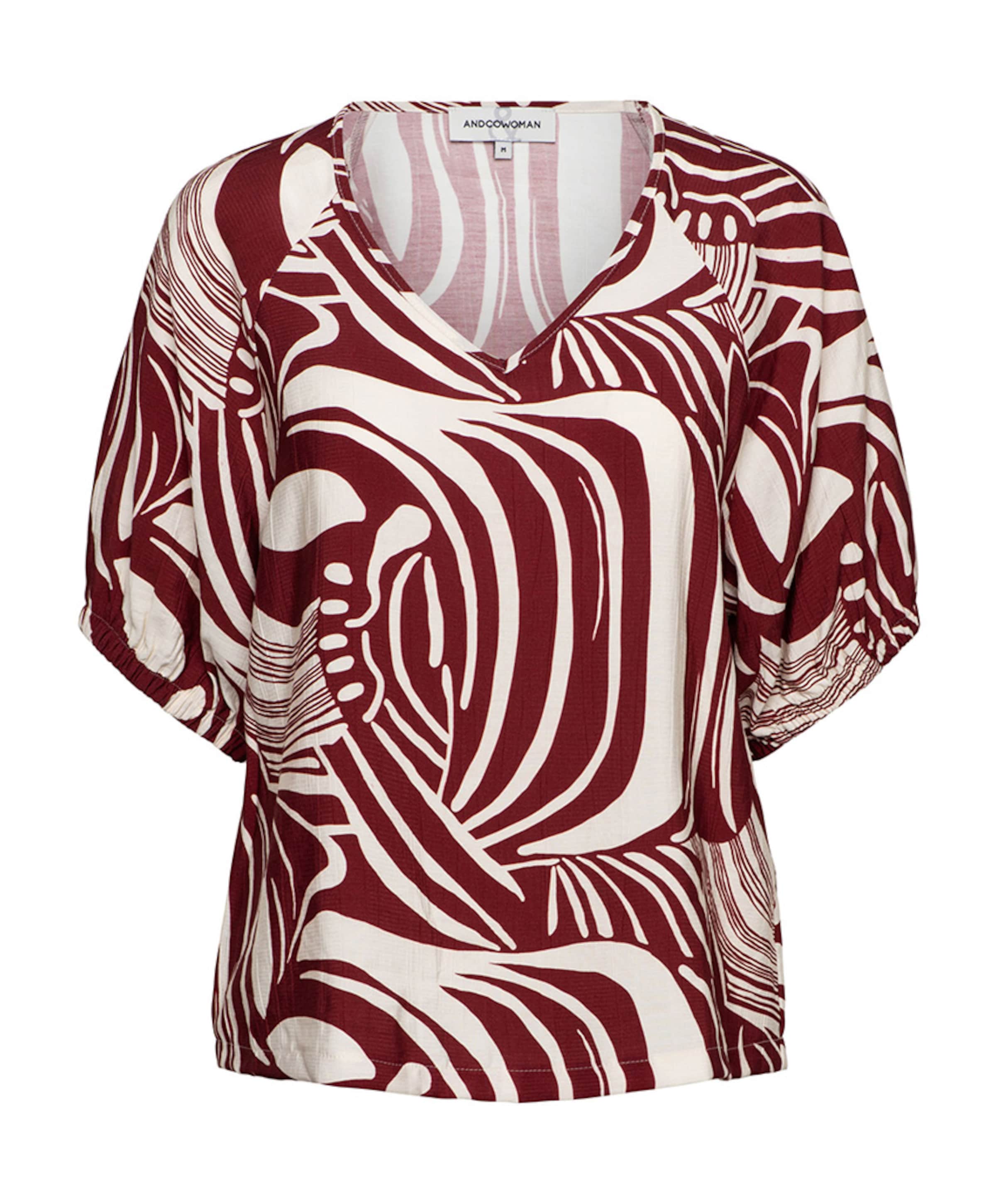 Dames blouse rood