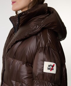 Dames jas bruin