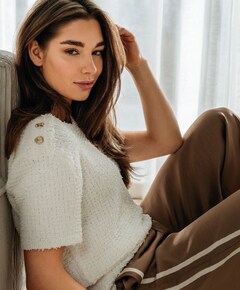 NEOMI dames broek beige