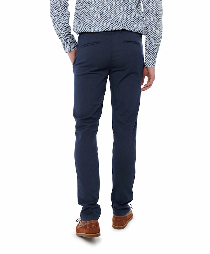 Luxury Chino Collection heren broek blauw
