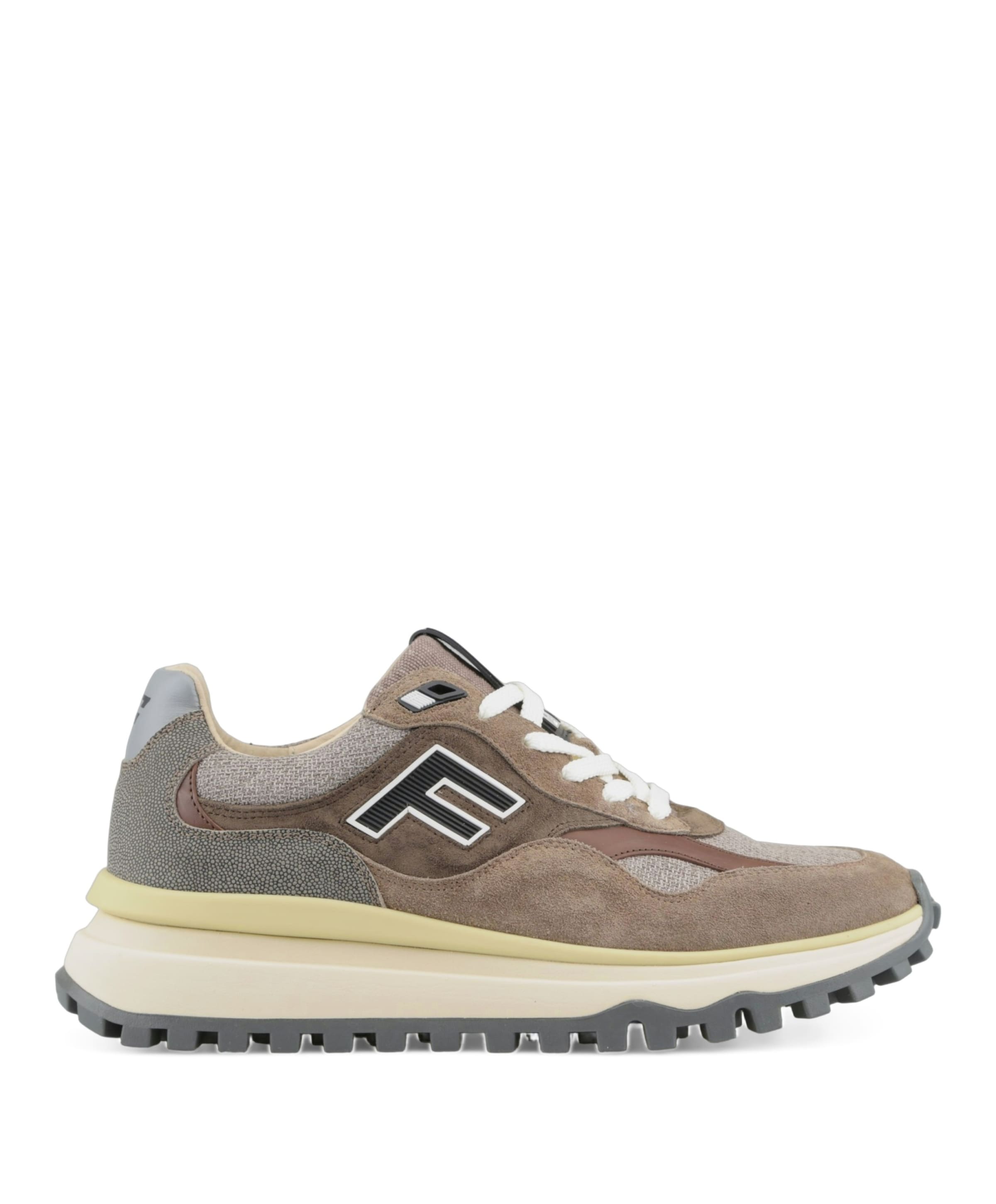 heren sneakers beige
