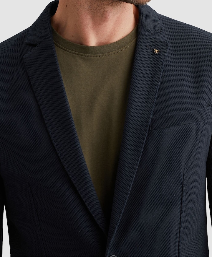 Heren colbert blauw