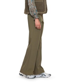 Wide leg broek groen