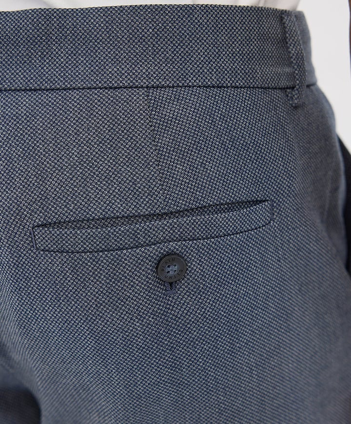 JOSHPL 162 INK MIST heren broek blauw