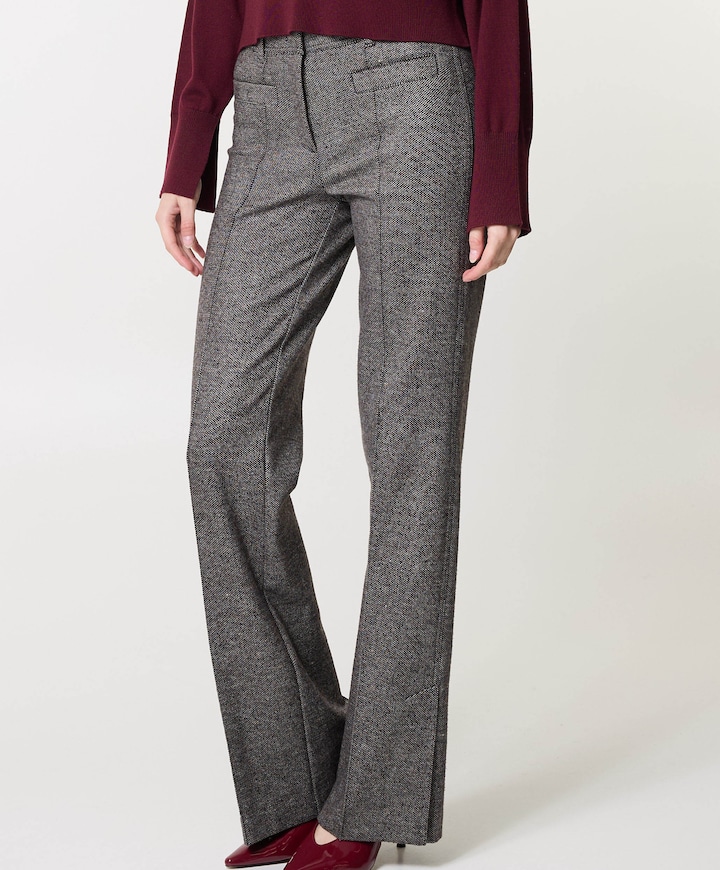 Florentine dames broek bruin