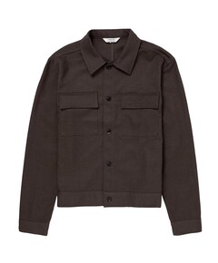Heren overshirt bruin