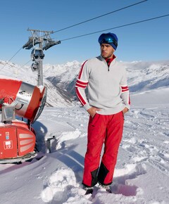 Hunseby II heren skibroek rood