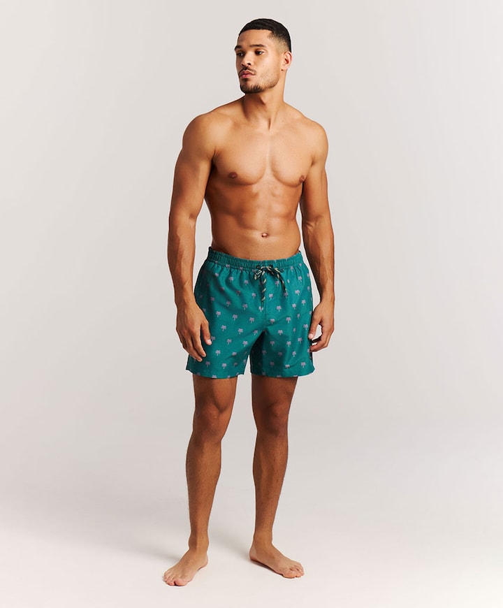 Heren zwemshort groen