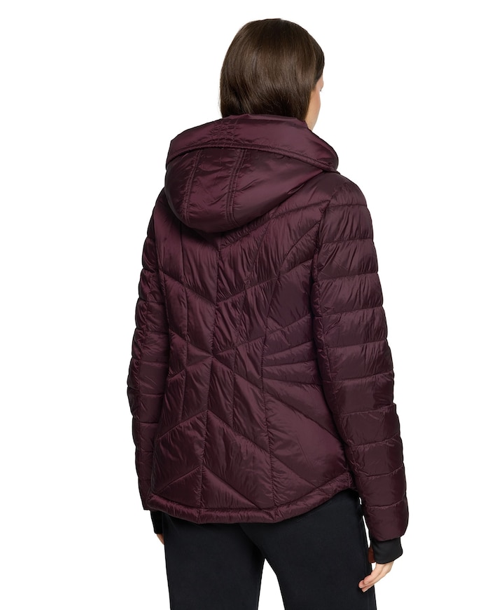 Dames jas bordeaux