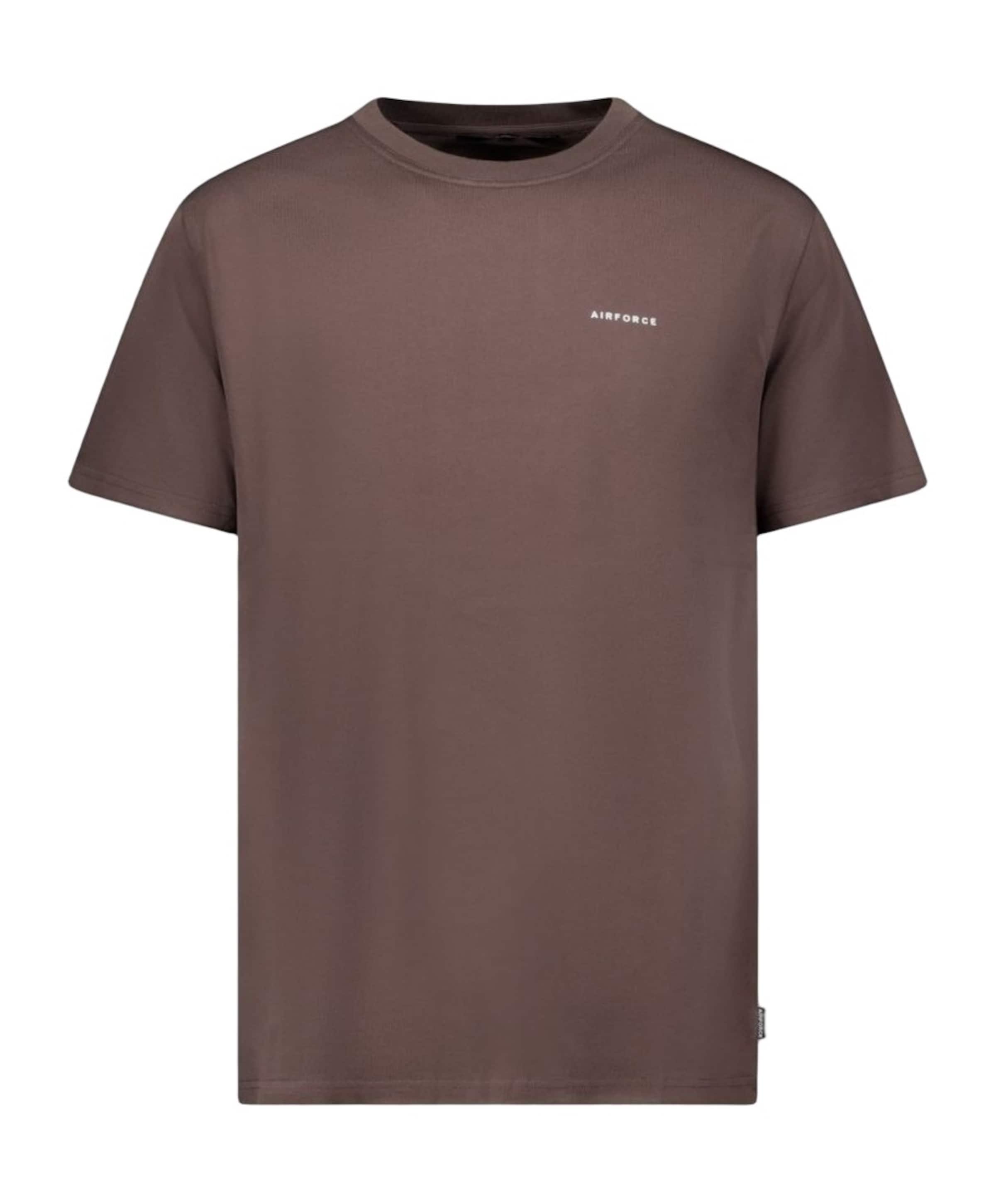 Heren T-shirt bruin