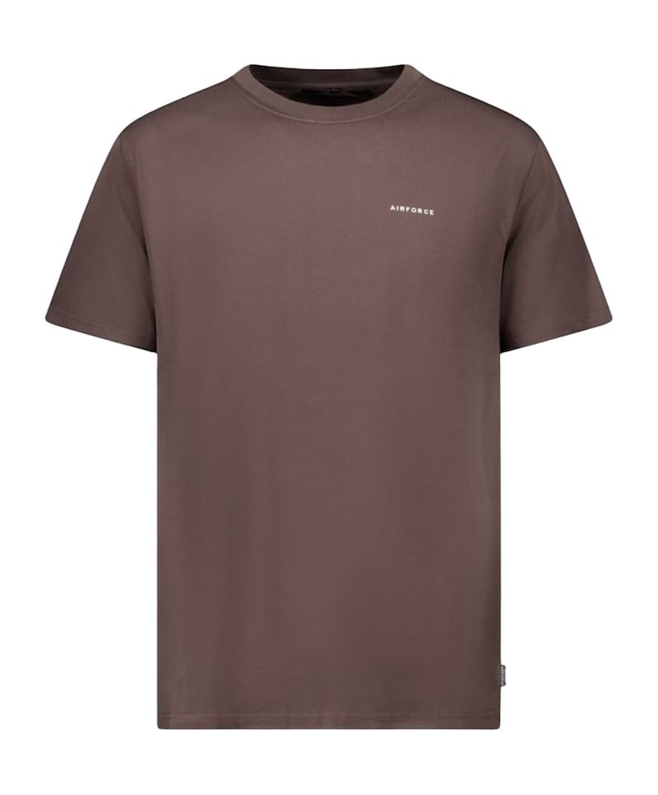 Heren T-shirt bruin