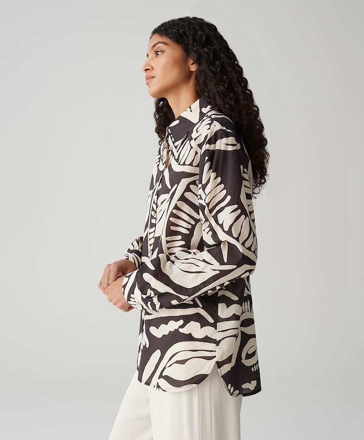 Blouse bruin
