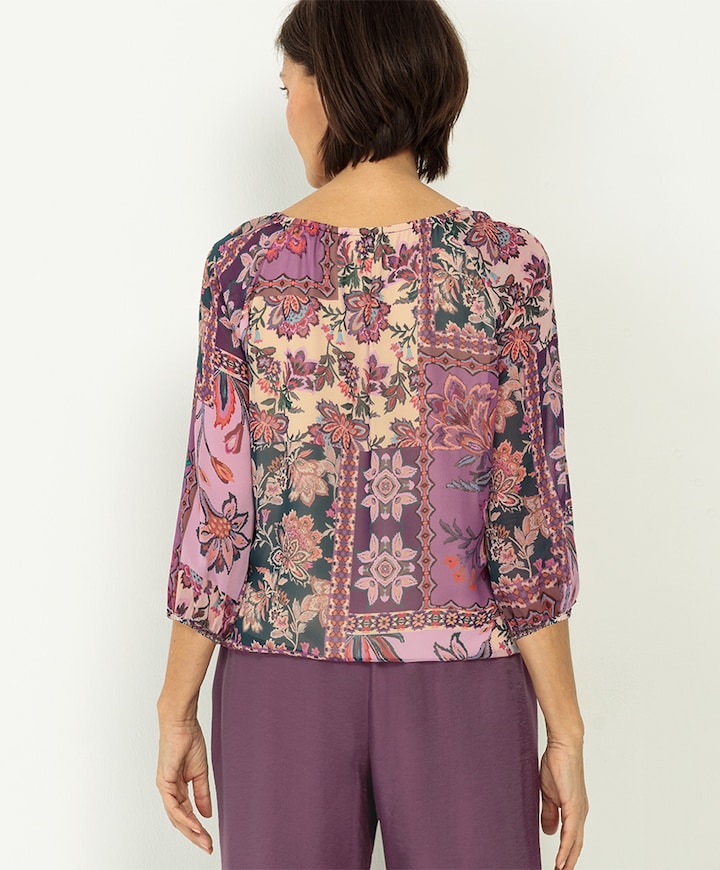 Blouse paars