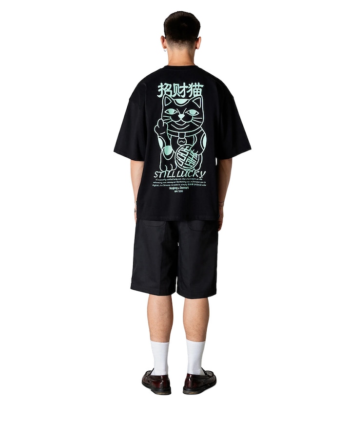 Heren T-shirt zwart