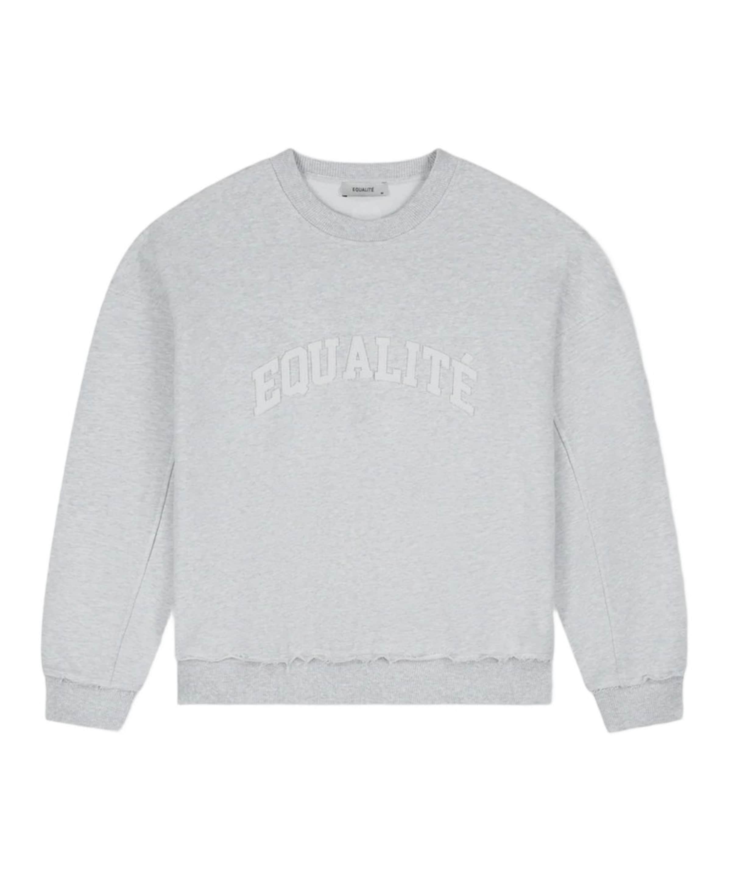 Uniseks sweater grijs