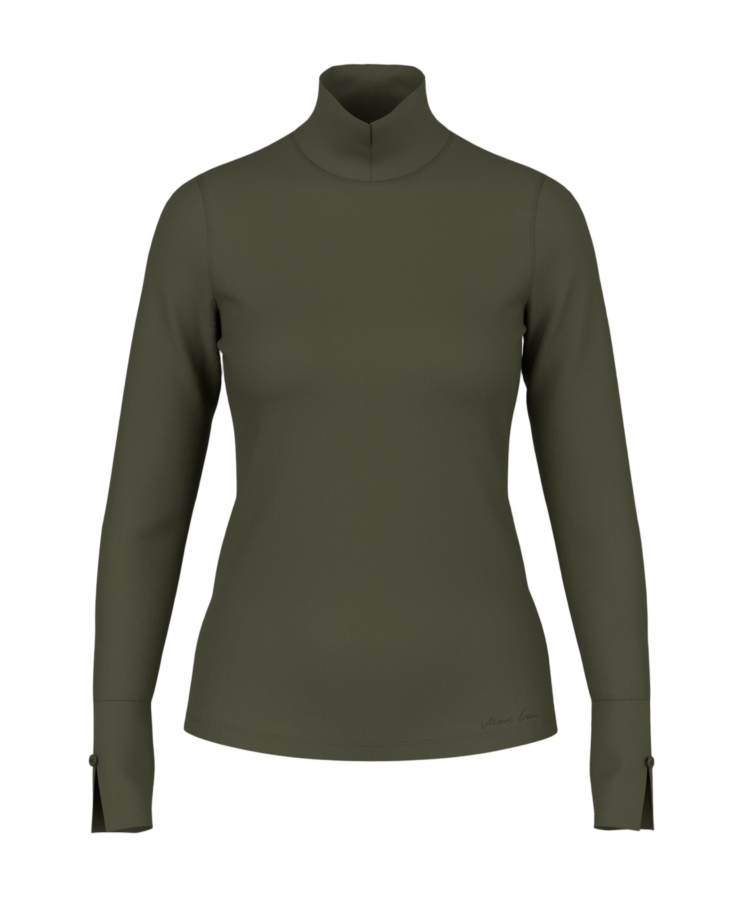 Dames longsleeve groen
