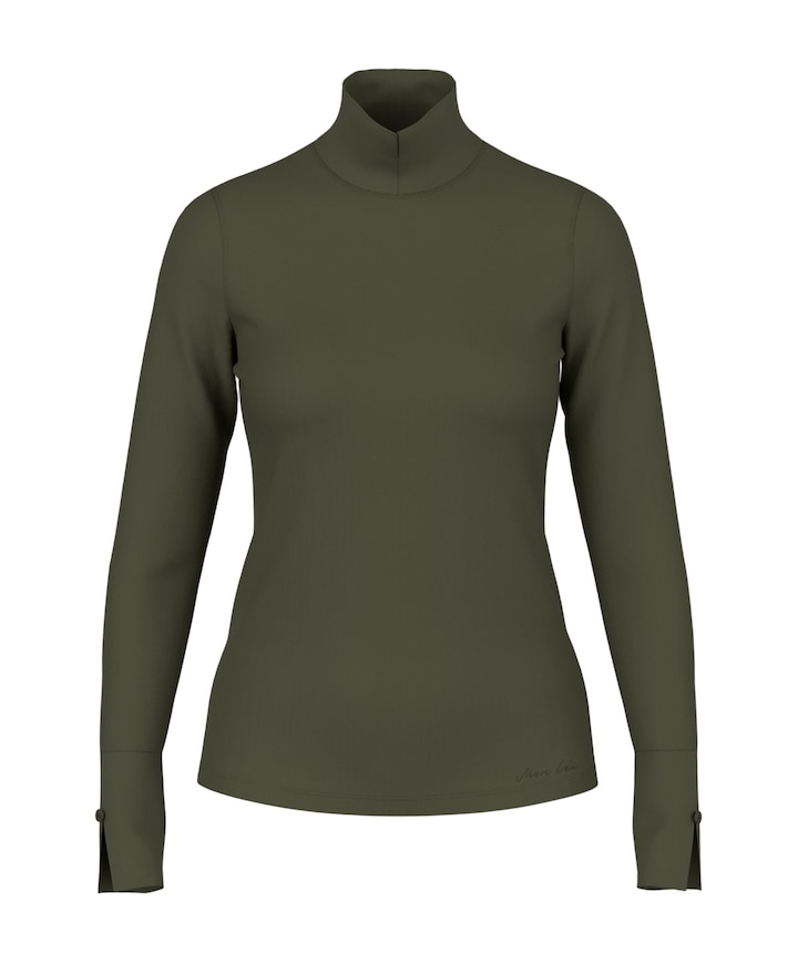 Dames longsleeve groen