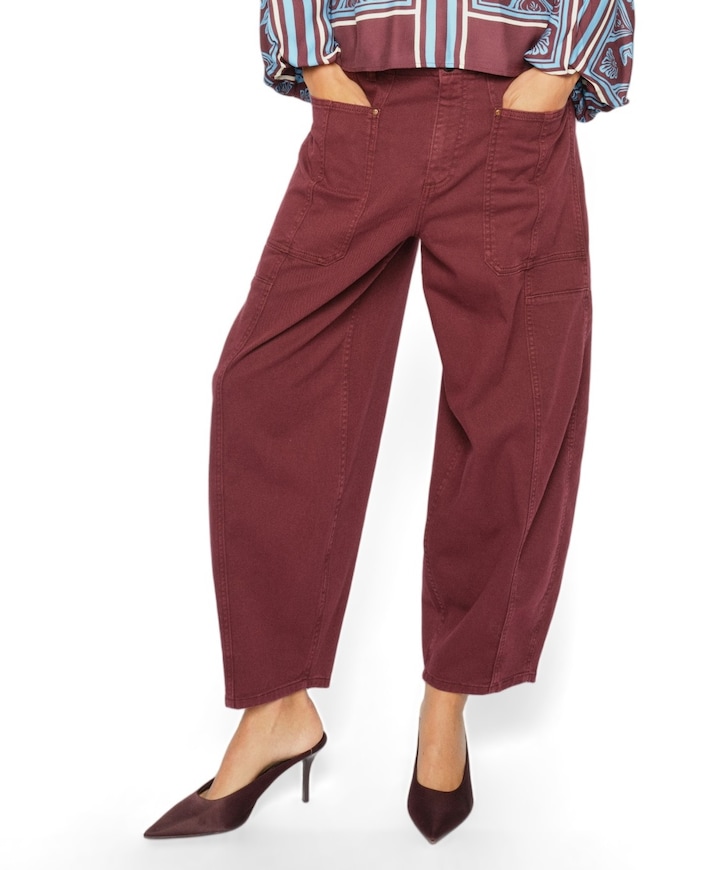 MMRosy Via dames broek bordeaux