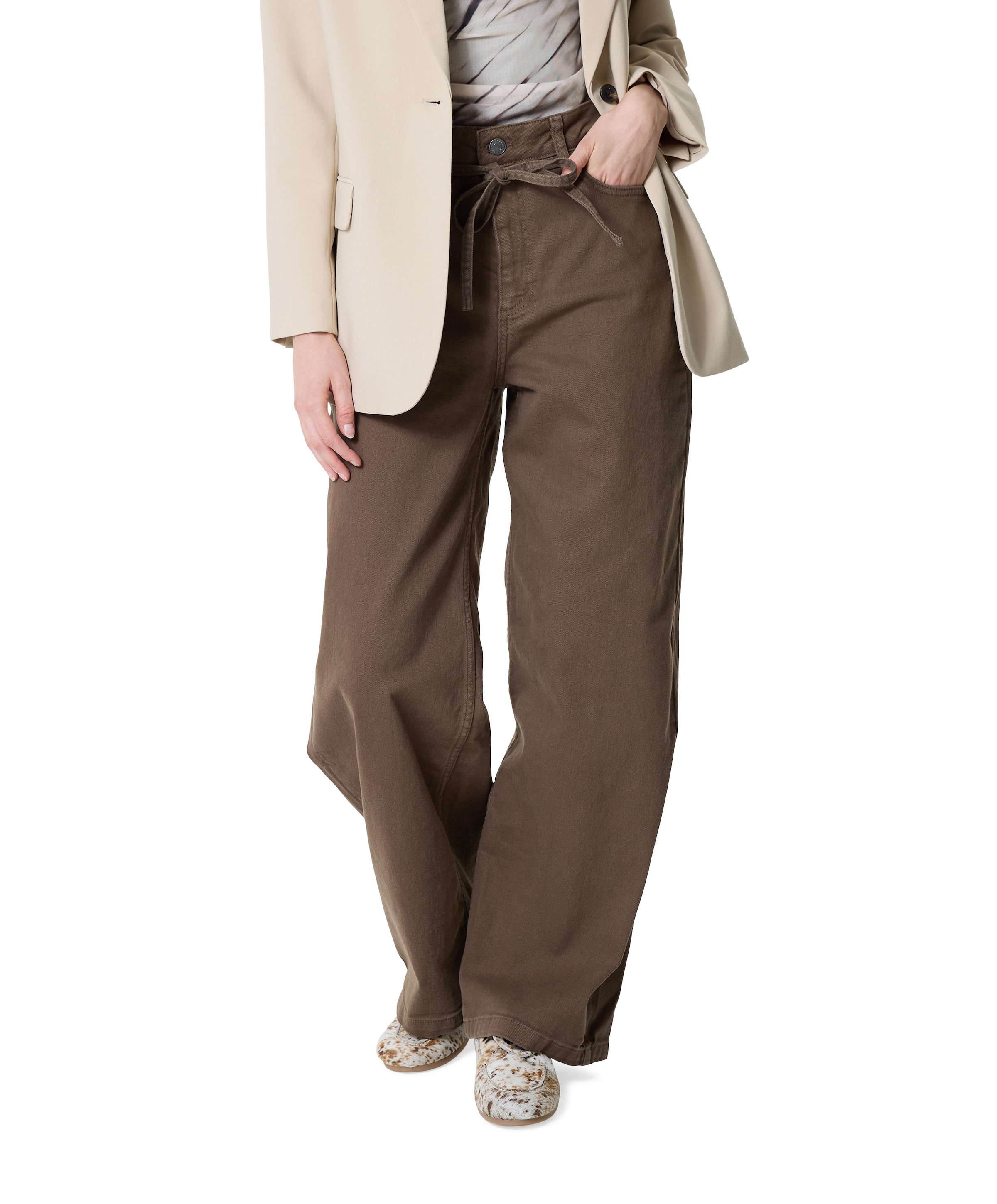 Isoldemd dye jeans bruin