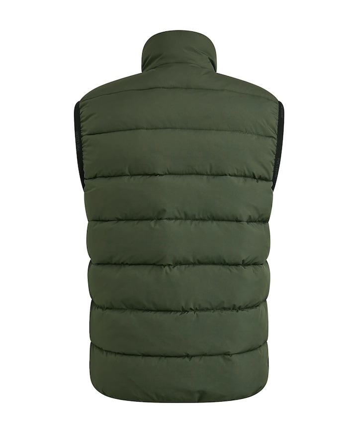 Heren bodywarmer groen