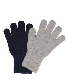 Uniseks handschoenen  2-pack grijs