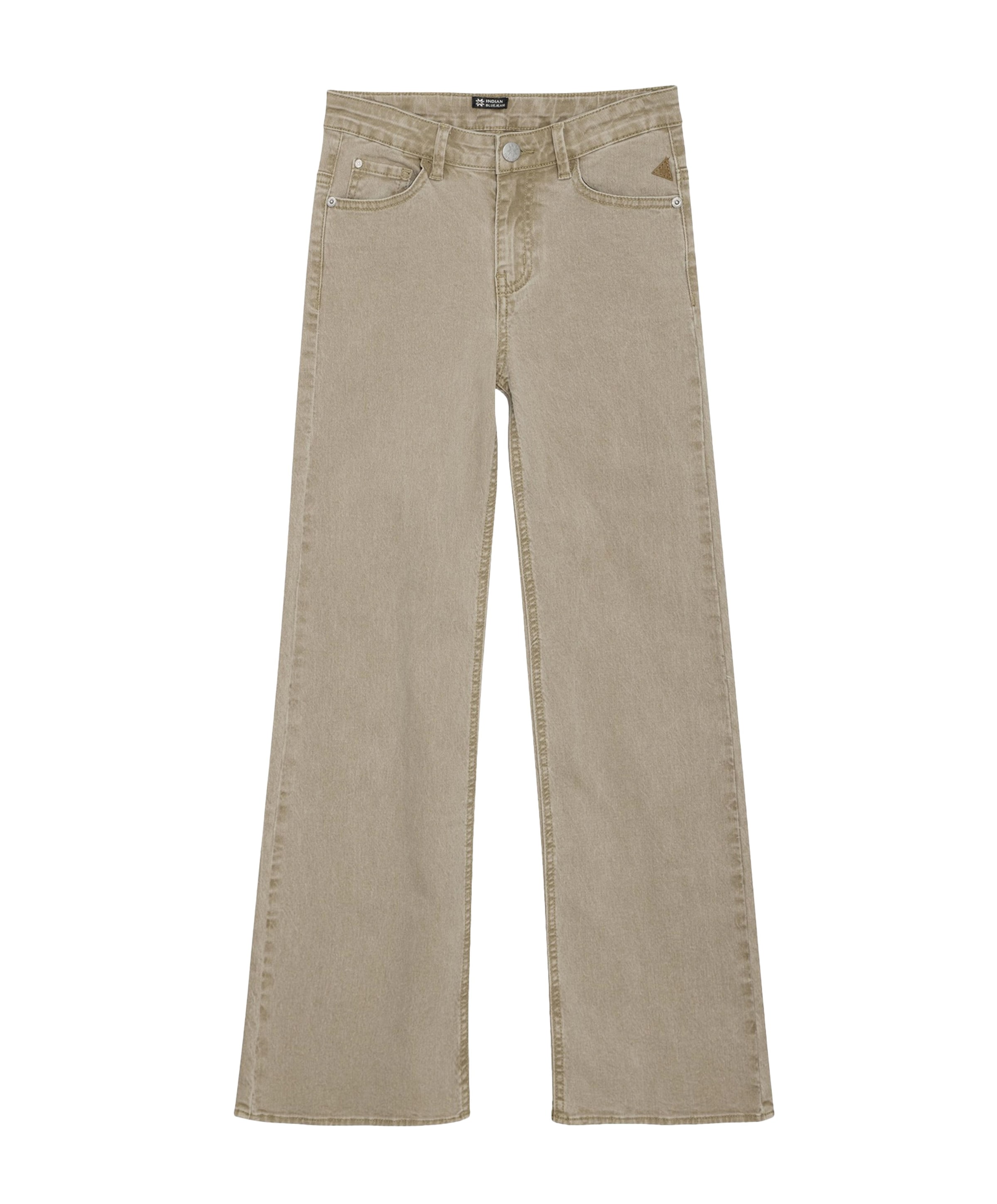 Wide Fit Beige meisjes jeans beige
