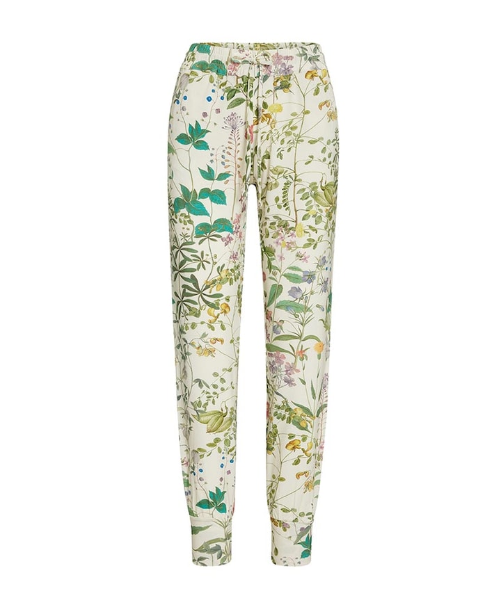 Dames pyjamabroek ecru