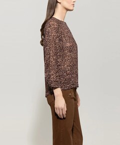 Blouse bruin