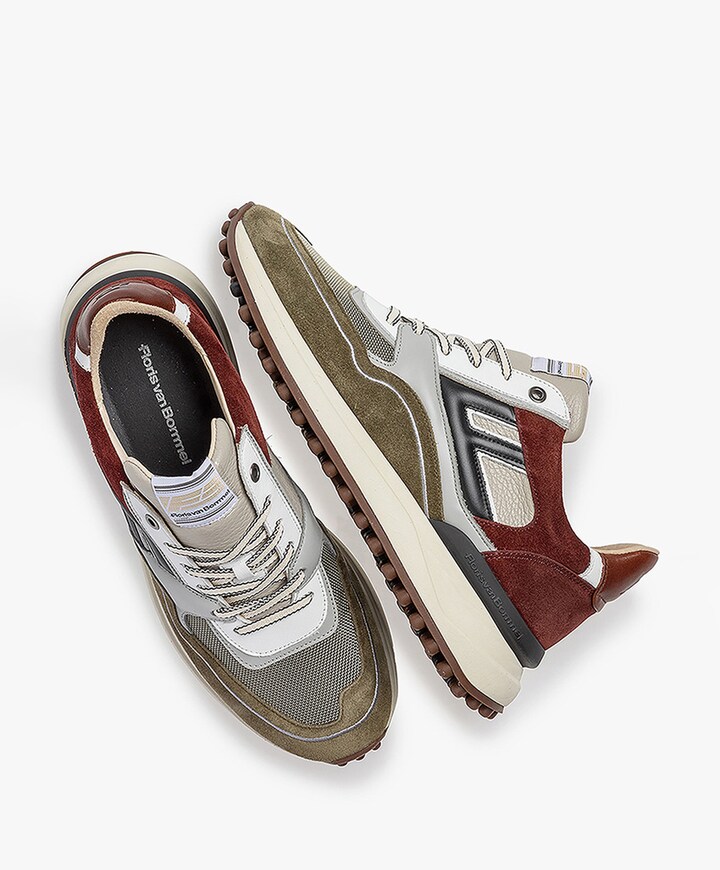 heren sneakers groen