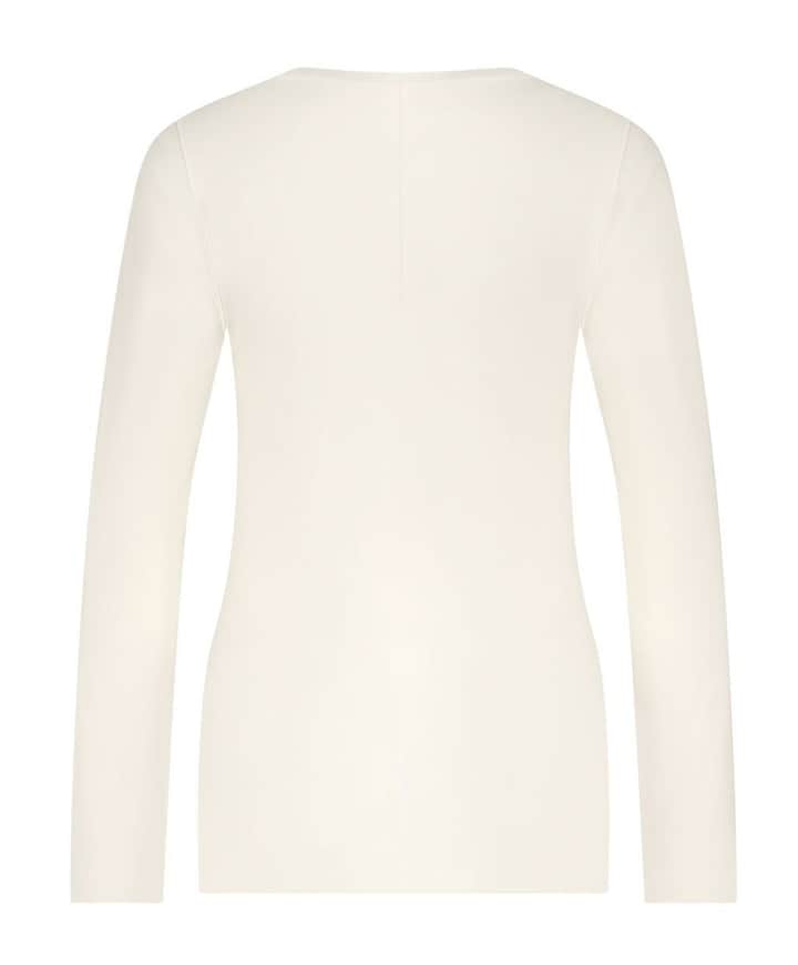 Dames t-shirt ecru