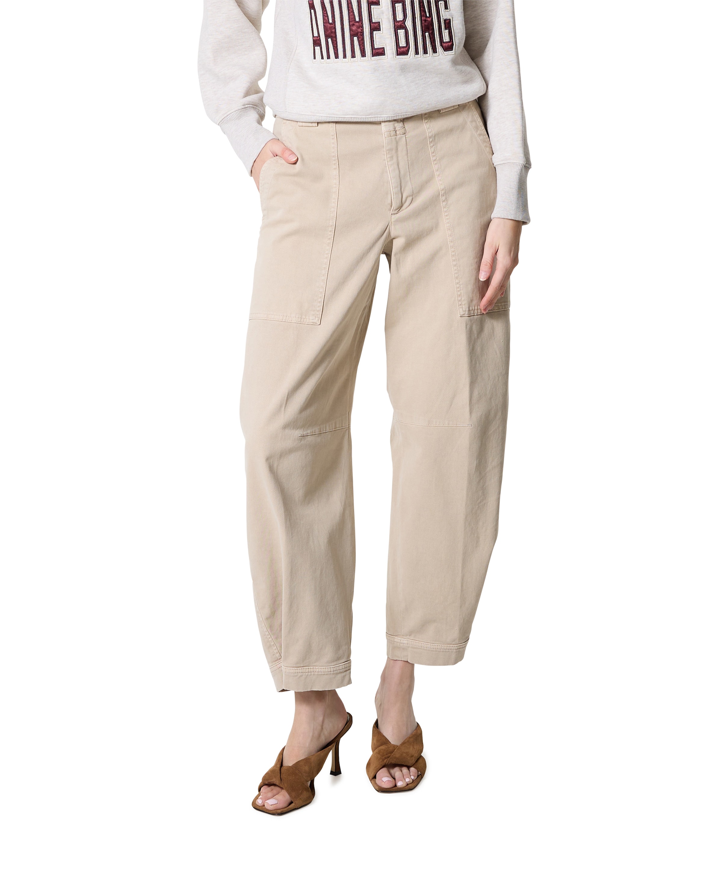 Rhannon dames broek beige